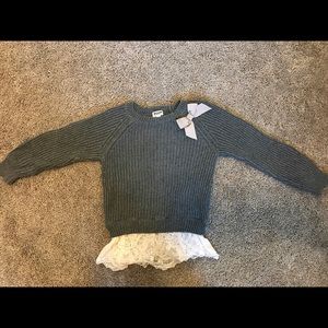 RUUM - grey knit sweater!